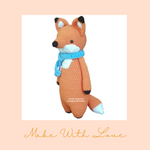 Load image into Gallery viewer, Foxy Fox Amigurumi Plush Toy
