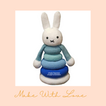Load image into Gallery viewer, Harley Bunny Stacking Amigurumi Plush Toy
