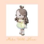 Load image into Gallery viewer, Princess Bell Amigurumi Plush Toy

