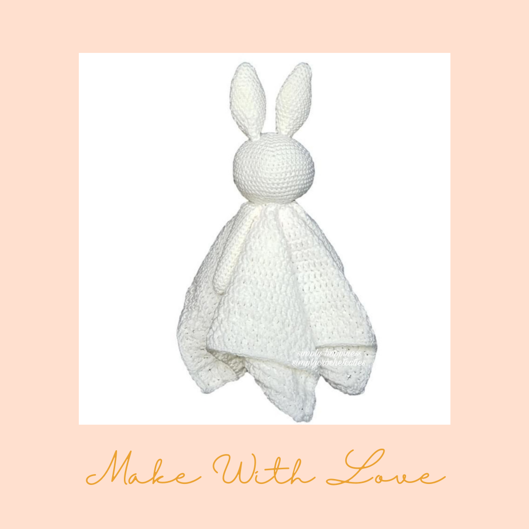 Snowball Bunny Lovely Amigurumi Plush Toy – simplyhappiness