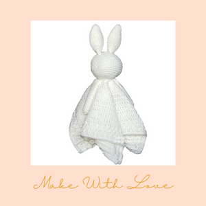 Snowball Bunny Lovely Amigurumi Plush Toy