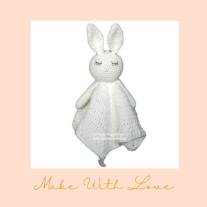 Snowball Bunny Lovely Amigurumi Plush Toy