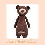 Load image into Gallery viewer, Tuffy Bear Amigurumi Plush Toy
